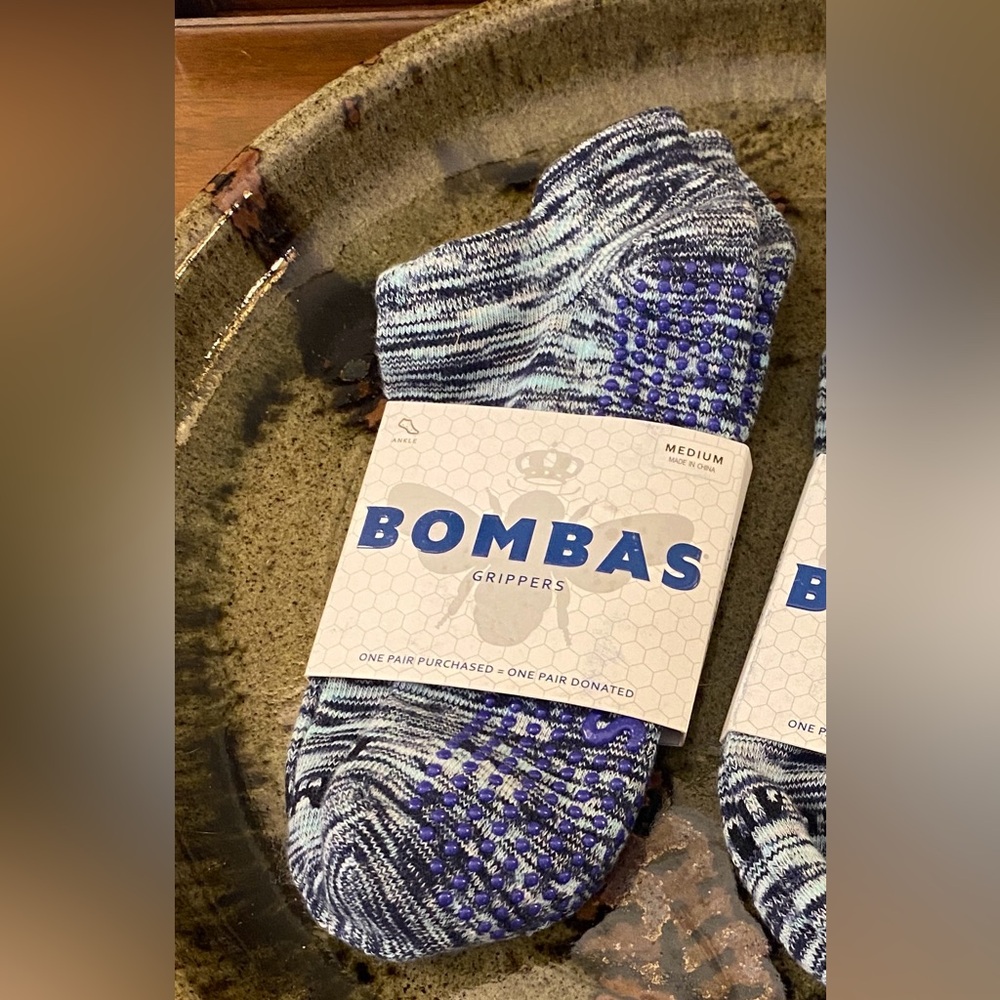 Bombas Women’s or Men’s Multicolor Gripper Socks